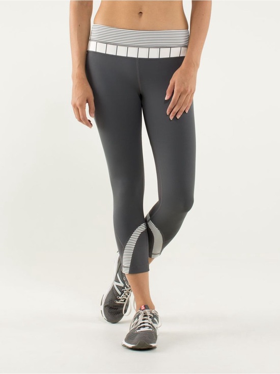 lululemon athletica Pants - 🍋Lululemon athletica Charcoal Capri Inspire Crop Leggings